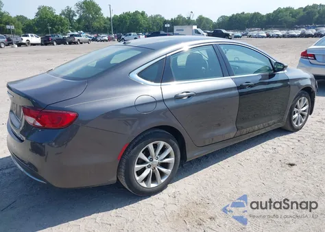 2015 Chrysler 200 C из США, поврежденный, VIN 1C3CCCCB8FN545415